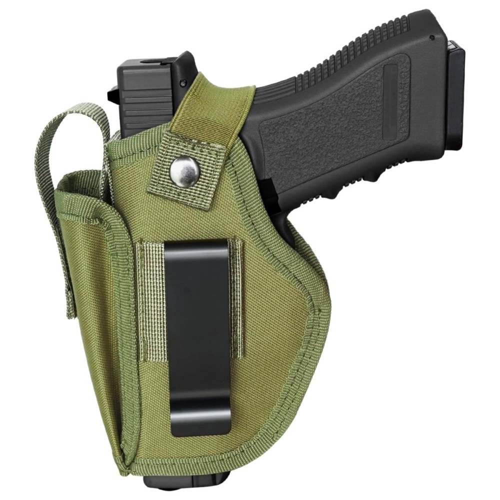 Gun Holster for Men/Women, Pistol Holsters for Glock 43x Holster, IWB/OWB 9mm Holsters, 380 Gun Holsters, Gun Holster Fits Right/Left, Holster Fits Glock19,17,23,26,27,42,43 M&P Shield