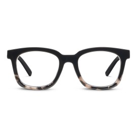 Peepers by PeeperSpecs To the Max - Black/Black Marble +2.00