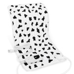 Deepsoon Heating Pad,Electric Heating Pads for Back,Neck,Abdomen,Moist Heating Pad for Shoulder,Knee,Arms,Legs,Dry/Moist Heat & Auto Shut Off,Christmas Gifts for Men and Women,White Black,24x12 Inch