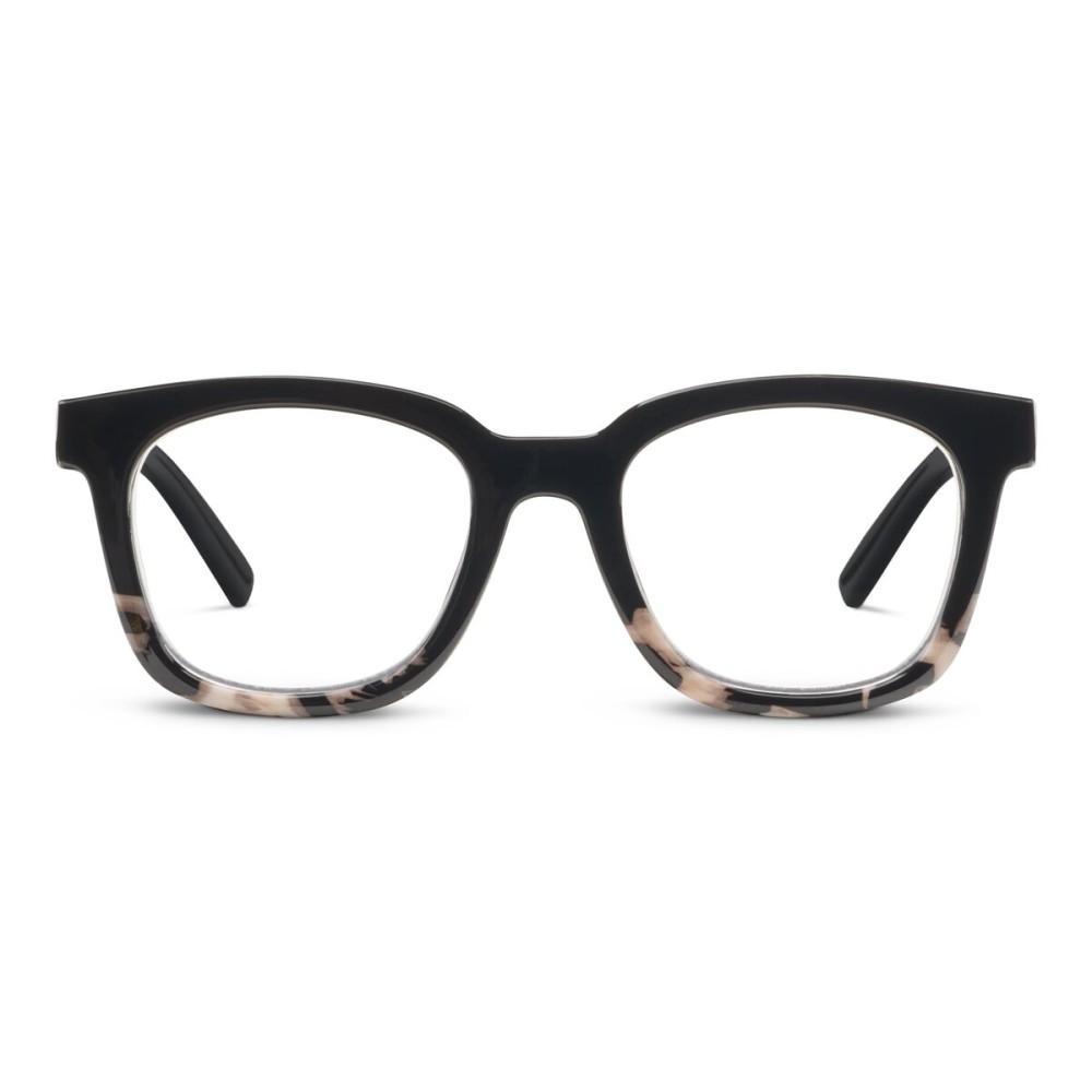 Peepers by PeeperSpecs To the Max - Black/Black Marble +4.00
