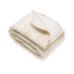 Burt\'s Bees Baby Reversible Blanket, Nursery, Stroller & Tummy-Time Organic Jersey Cotton Quilted Infant & Toddler Bedding