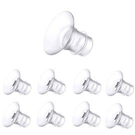 Flange Inserts for Medela,Spectra 24mm Shields/Flanges,Willow Wearable Cups Compatible with TSRETE,CPPSLEE,Momcozy S9/S12 Wearable Breast Pump (8pcs-14mm Flange Insert)