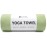 Eunzel Hot Yoga Towel Non Slip Yoga Mat Towel Non-Slip Sweat Absorbent Microfiber Towel for Hot Yoga, Pilates and Workout 72 x 26.5, Olive