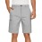 PULI Men\'s 10 Inseam Quick Dry Golf Shorts Casual Stretch Lightweight Chino with Pockets for Hiking Travel Bright Grey 32