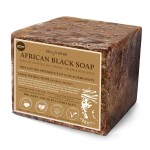 era of nature Best Raw ORGANIC AFRICAN BLACK SOAP, for Dry Skin and Skin Conditions. Pure & Natural Ingredients, Imported From Ghana - 2lb (32oz)