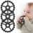 3 Pack Ring Teether, Silicone Teething Ring Toys for Babies 6 Months, Seposeve Baby Teethers 6-12 Months 12-24 Months, Easy to Grasp Toy for Baby Teething Relief