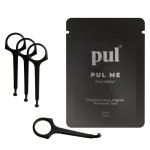 PUL Pack of 4 Reusable Clear Aligner Removal Tool - Compatible with Invisalign, Removable Braces, Retainers & Trays - Easy-to-Use Device Remover, Dental & Oral Hygiene Care Product - Black