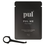 PUL Pack of 1 Reusable Clear Aligner Removal Tool - Compatible with Invisalign, Removable Braces, Retainers & Trays - Easy-to-Use Device Remover, Dental & Oral Hygiene Care Product - Black