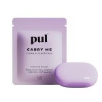 PUL Clear Aligner & Retainer Case - for Invisalign, Partial Dentures, Mouth & Night Guards, PUL Removal Tool, Dental Removables - Plastic Holder w/Secure Magnet Closure, Sleek & Slim Design - Purple