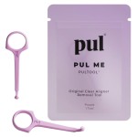 PUL Pack of 2 Reusable Clear Aligner Removal Tool - Compatible with Invisalign, Removable Braces, Retainers & Trays - Easy-to-Use Device Remover, Dental & Oral Hygiene Care Product - Purple