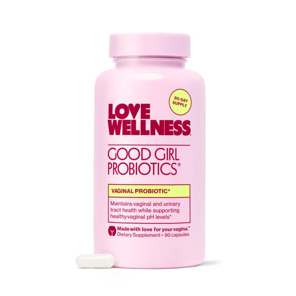 Love Wellness Good Girl Probiotics | Womens Vaginal Health & pH Balance Supplement | 9-Strain Probiotic for Urinary Tract, Yeast, Odor & Immune Support | Gluten-Free (90-Day Supply)
