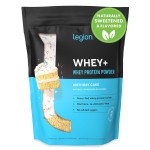 LEGION Whey+ Protein Whey Isolate from Grass Fed Cows - Whey Protein Isolate Powder Low Calorie, Non-GMO, Sugar Free, Lactose and Gluten Free, All Natural Protein Powder for Men & Women (60 Servings)