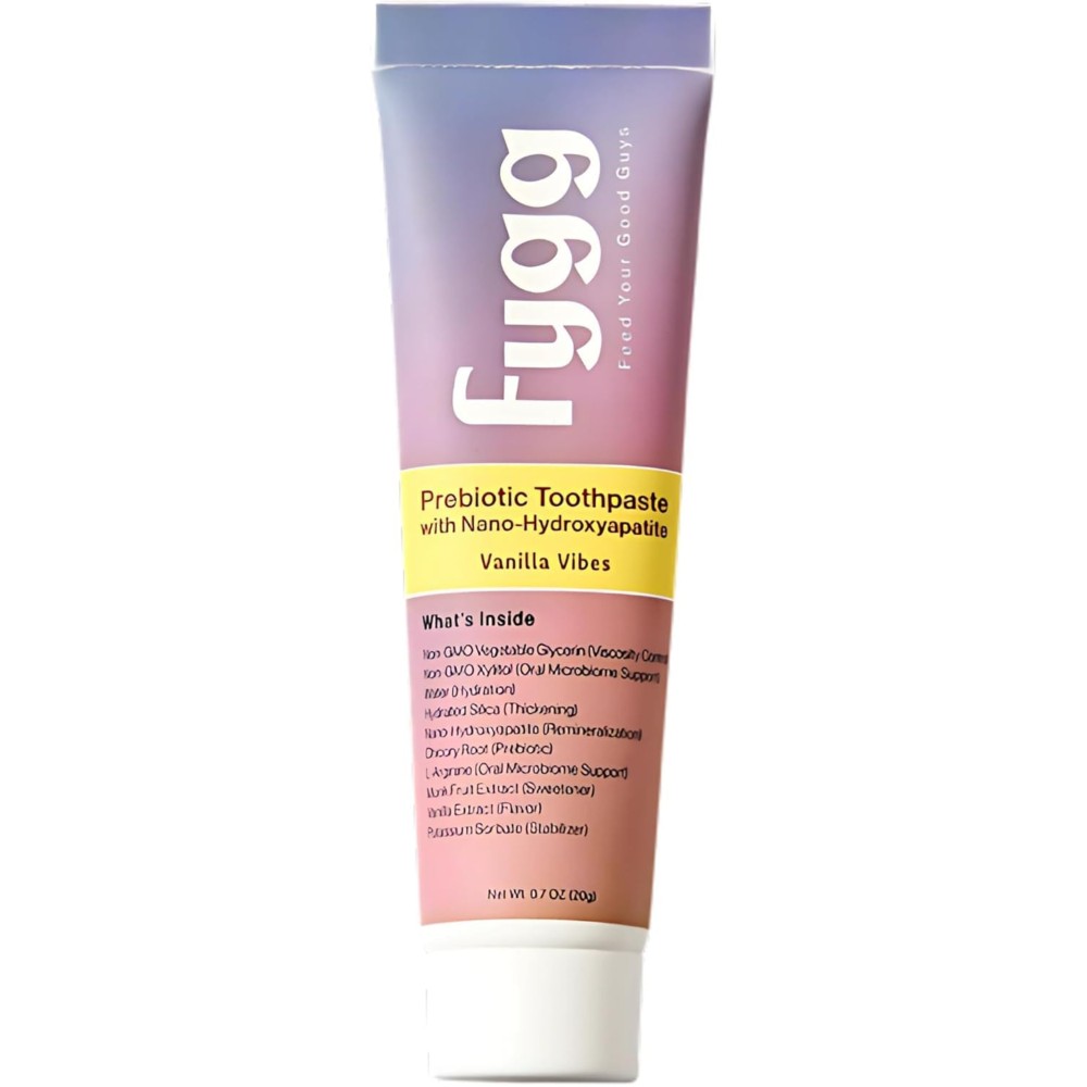 Nano Hydroxyapatite Toothpaste for Kids and Adult (Vanilla - Travel)