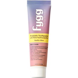 Nano Hydroxyapatite Toothpaste for Kids and Adult (Vanilla - Travel)