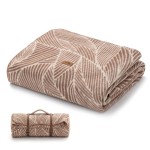 Molithe 100% Wool Blanket, 48 x 62, Warm, Thick, Washable, Military Wool Blanket, Great for Camping, Outdoors, Sporting Events, Survival KitsOlive Green