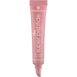 essence | The Super Peptide Glossy Lip Treatment | Hydrating, Nourishing and Non-Sticky | Vegan, Gluten Free and Cruelty Free (03 |Toffeetastic!)