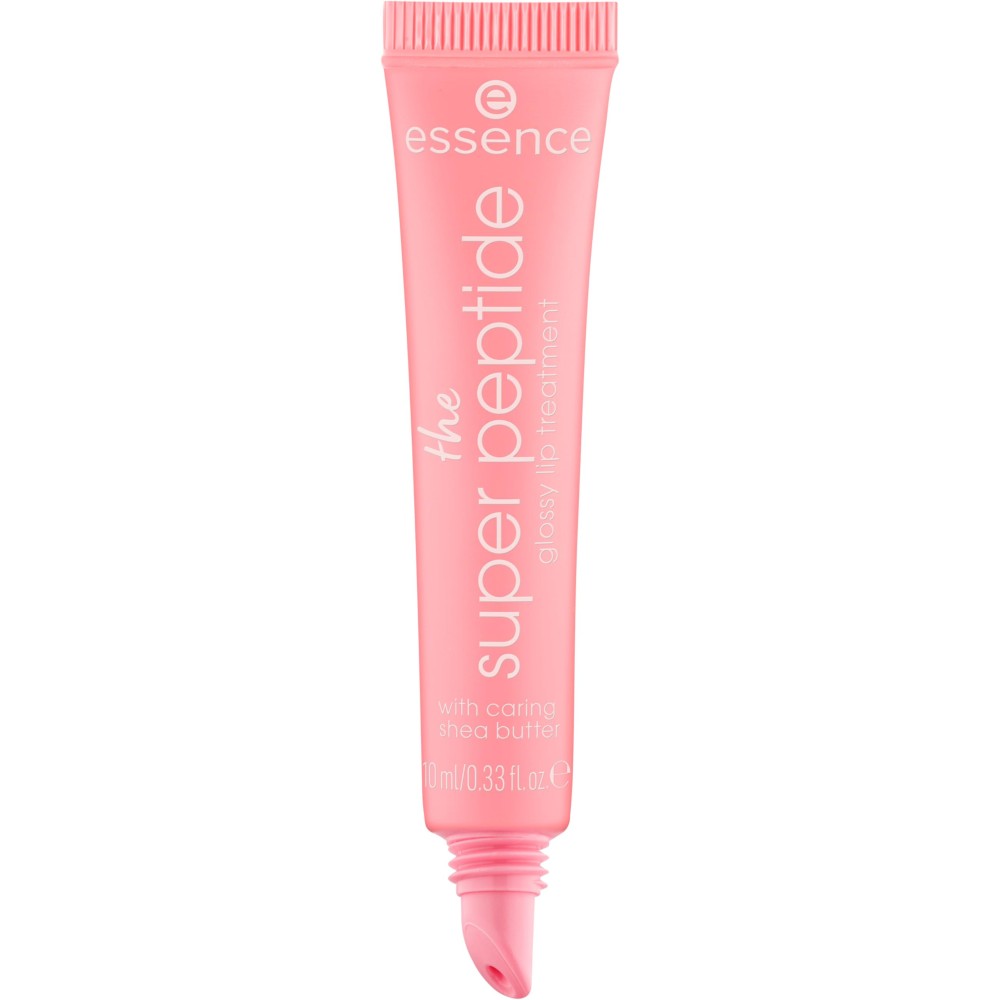 essence | The Super Peptide Glossy Lip Treatment | Hydrating, Nourishing and Non-Sticky | Vegan, Gluten Free and Cruelty Free (04 | Coralized!)