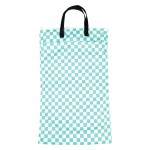 wegreeco Reusable Hanging Wet Dry Cloth Diaper Bag (Checkerboard Mint Green)