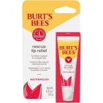 Burt\'s Bees Stocking Stuffers, Rescue Lip Relief, Watermelon, Hydrating Lip Balm for Dry Cracked Lips, with Responsbily Sourced Beeswax and Shea Butter, 100% Natural Origin, 1 Squeezy Tube, 0.35oz