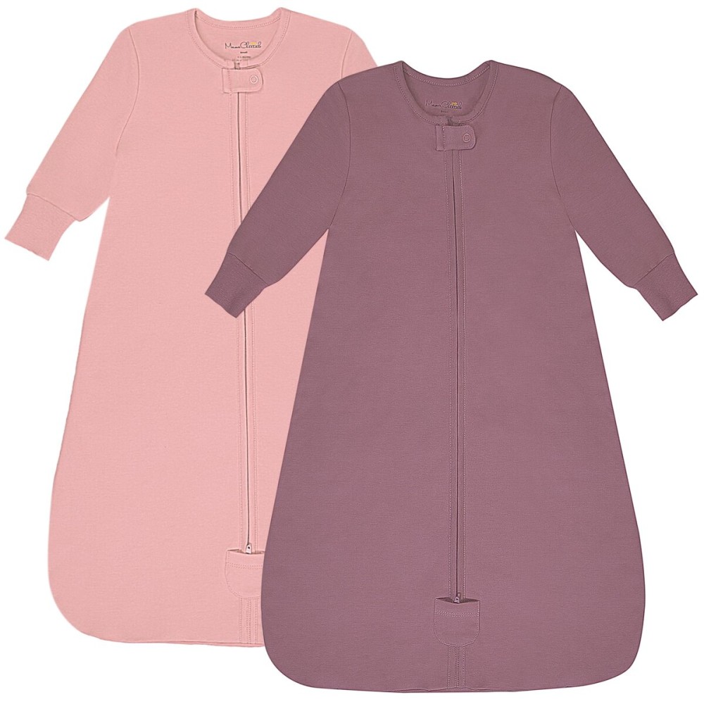 Mama Cheetah Baby Sleep Sack with Sleeves, 0.5 TOG Organic Cotton Wearable Blanket and Two-Way Zipper, Swaddle Transition Long Sleeve Sleeping Bag for Newborn Infant Toddler, 24-48 Months