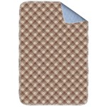 Non-Slip Bed Pads for Incontinence Washable (36 x 72|1 Pack), Brown Grid, Waterproof Bed Pads, Bed Wetting Pads for Bed, Sofa, Floor, Resuable Underpads for Adults, Seniors, Pet