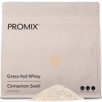 Promix Whey Protein Powder, Cinnamon Swirl - 2.5lb Bulk - Grass-Fed & 100% All Natural - Post Workout Fitness & Nutrition Shakes, Smoothies, Baking & Cooking Recipes - Gluten-Free & Keto-Friendly
