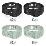 Hion Motion Sickness Bracelets Sea Sickness Wristbands for Motion Sickness/Morning Sickness/Pregnancy Nausea Anti Nausea Wristband Acupressure Nausea Bands Motion Sickness Bands2Pairs-Black+Beryl