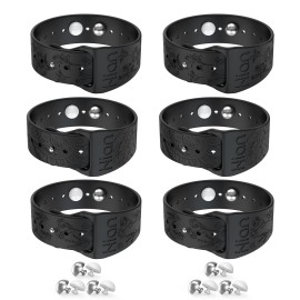 Hion Motion Sickness Bracelets Sea Sickness Wristbands for Motion Sickness/Morning Sickness/Pregnancy Nausea Anti Nausea Wristband Acupressure Nausea Bands Motion Sickness Bands3Pairs-Black