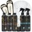 Norvell Spray Tan Starter Pack - Complete Sunless Tanning Kit with Professional Tanning Solutions, Pre and Post-Tan Care, Neat Feet, Hair Caps and Drying Powder