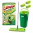 Libman Rinse \'n Wring Mop and Bucket System | Microfiber Floor Mop | Hardwood Floor Cleaner | Wet & Dry Mop | Clean & Dirty Water Chambers | Power Blades | 4 Total Microfiber Pads