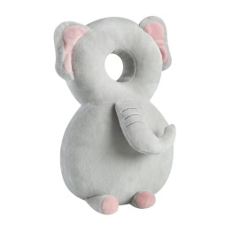 PandaEar Baby Head Protection Backpack, Toddler Walking Head Protector, Adjustable Head Protector Pad Safety Cushion (Grey)