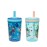 Zak Designs Disney Moana 2 Kelso Toddler Cups For Travel or At Home, 15oz 2-Pack Durable Plastic Sippy Cups With Leak-Proof Design is Perfect For Kids (Moana, Maui, Simea)