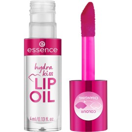 essence | Hydra Kiss Lip Oil |Intense Hydration & Glossy Finish | Infused with Hyaluronic Acid, Vitamin E & Jojoba Oil | Vegan & Cruelty Free (06 | Cranberry Is Back)