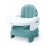 Ingenuity Deluxe Comfort Booster Seat for Kitchen Chair, Compact Fold, Portable, Lightweight, Toddler Booster Seat for Dining Table, from 6 Months to 3 Years - Teal