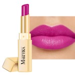 MAKI YIKA Moisture Purple Lipstick for Women Hydrate Lip Gloss for Dry Cracked Lips Weightless Glossy Lip Color Juicy Finish,MA068 Rose Love