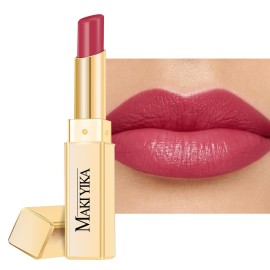 MAKI YIKA Moisture Berry Red Lipstick for Women Hydrate Lip Gloss for Dry Cracked Lips Weightless Glossy Lip Color Juicy Finish,MA057 Yummy Berry