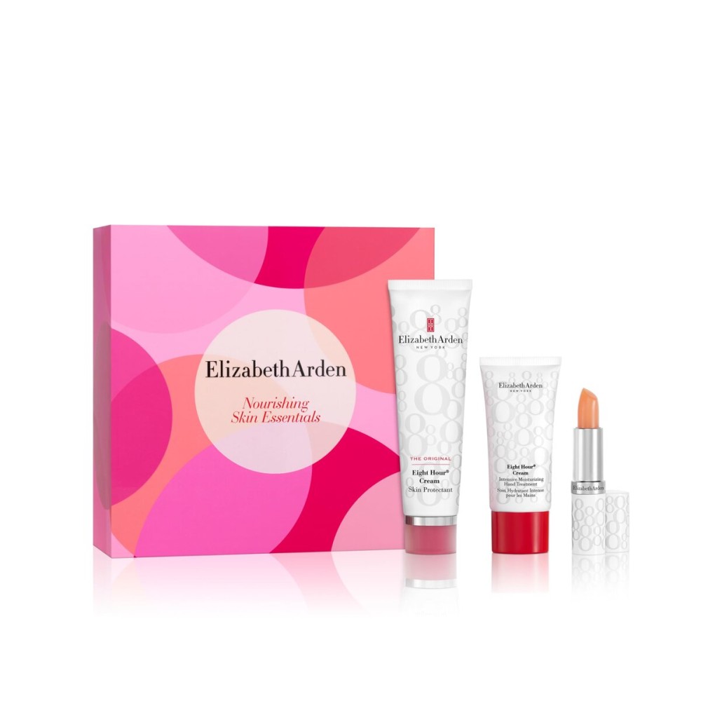 Elizabeth Arden Eight Hour 3-Piece Skin Care Gift Set for Women, Includes Eight Hour Skin Protectant, Lip Protectant, & Hand Cream Treatment