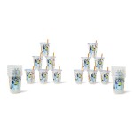 The First Years Bluey Take & Toss Toddler Straw Cups Party Pack - Spill Proof Toddler Sippy Cups with Snap On Lids and Straws - Bluey Party Supplies and Bluey Birthday Decorations - 10 Oz - 24 Count