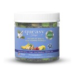 Three Lollies Queasy Drops - Relief from Nausea & Travel Sickness - Soothes a Dry Mouth & Settles Stomach - Natural Ingredients - 4 Flavors - 32ct