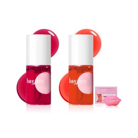 bayfree Lip Tint Stain Set, Lip Stain Long Lasting Lightweight Waterproof, Transfer-Proof, Non-sticky, Lip Makeup Matte Finish