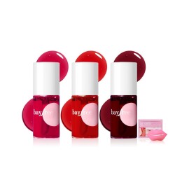 bayfree Lip Tint Stain Set, Lip Stain Long Lasting Lightweight Waterproof, Transfer-Proof, Non-sticky, Lip Makeup Matte Finish