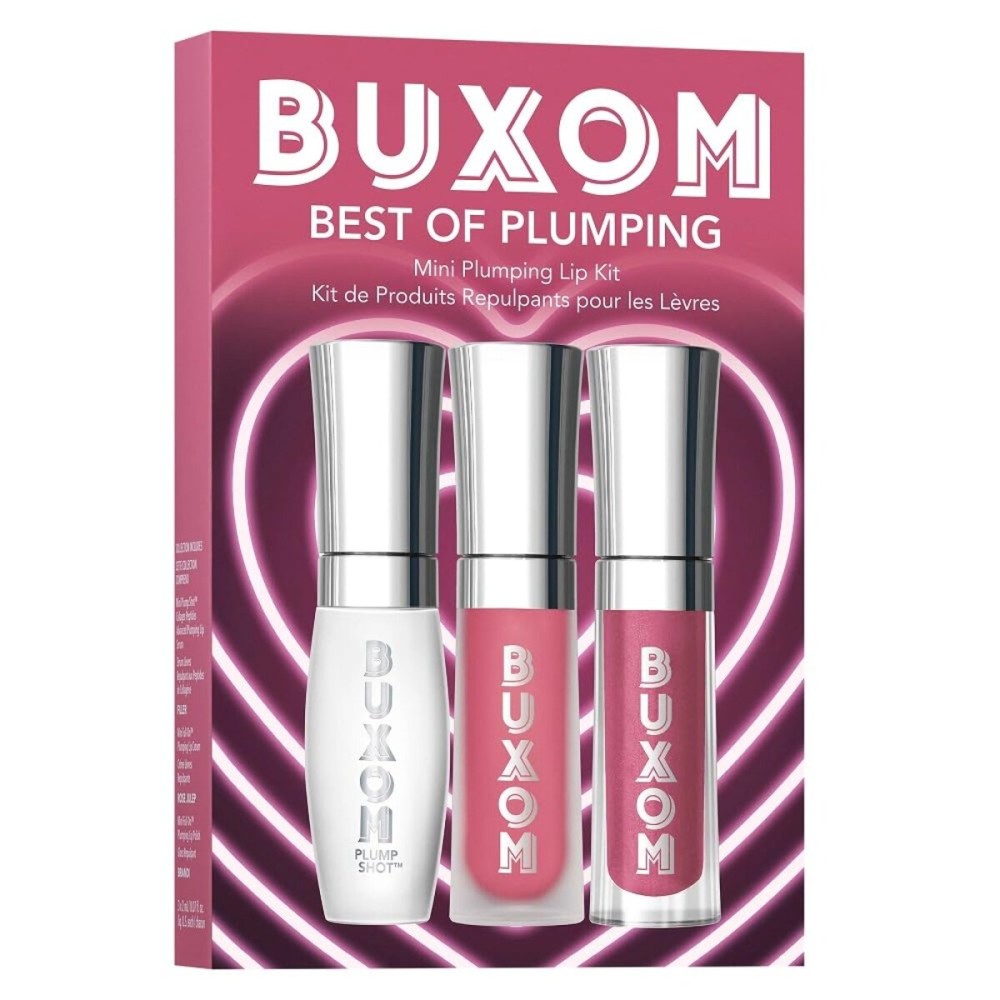 Buxom Plump Shot Peptides Lip Serum, Filler, Brandi, Rose Julep