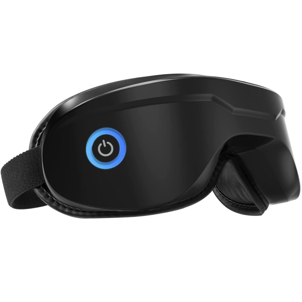 latumab Eye Massager with Heat, Heated Eye Mask with Bluetooth Music, Face Massager, Mask for Migraine & Headache Relief, Improved Sleep, Birthday Gifts for Mom Dad Women Men Her Him