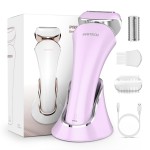 Electric Shaver for Women Rechargeable Wet Dry Electric Razor for Women, Waterproof Lady Shaver for Legs Arm Underarm Bikini Public Body Razor with One Extra Foil Blade