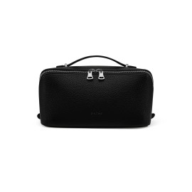 EACHY Makeup Bag,Large Capacity Travel Makeup Bag,Waterproof Portable Open Flat Toiletry Bag Cosmetic Bag with Divider and Handle