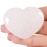 MAIBAOTA 45 mm Clear Quartz Crystal Stones Heart Love Crystal Valentines Gifts for Herfriend Wife Palm Stone Reiki Crystal Gemstone Worry Stones for Anxiety