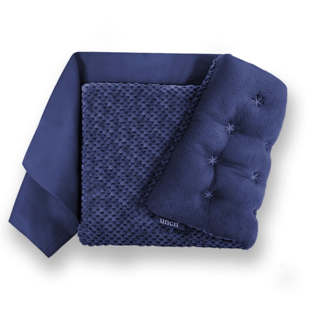 UNCN Wide Microwave Heating pad with Washable Cover 9.5 x 16in Microwavable Hot Pad for Neck Shoulder, Cramps, Back Cordless Warm Compress Weighted Moist Heat Pack for Aches, Unscented