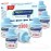 Msvvko Toilet Bowl Cleaner, Automatic Long-Lasting Blue Toilet Cleaner Bottle, Septic Safe Toilet Bowl Tablets in Bottles, Fresh Bathroom & Deodorize, 6 Pack, 2300 Flushes Each