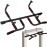IRON AGE Pull Up Bar for Doorway : 2025 New Pullup Bar - Industrial Grade Steel, Hang & Go Training, Multi-Grip Horizontal Array