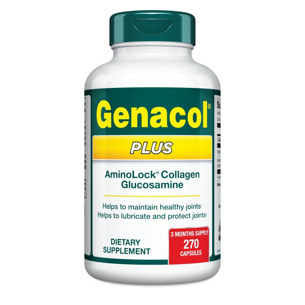 Genacol Glucosamine and Collagen Joint Supplement 270 Capsules